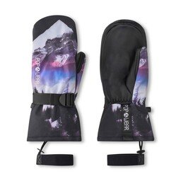 POPWEAR ski gloves MARLEY Mountain Lover – mittens with genuine leather palm, Thinsulate™ insulation and waterproof membrane 