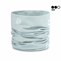 POPHEAD Neckwarmer JULIE Mint – doppellagiger Fleece-Neckwarmer in Mint mit All-Over Print, mittelwarm und super cozy
