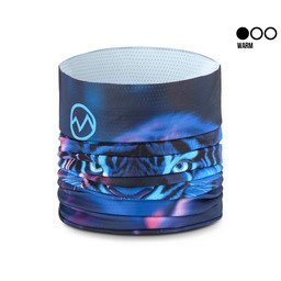 POPHEAD Neckwarmer JODY Jungle King – ultraleichter, atmungsaktiver Mesh-Neckwarmer mit Tiger-Print, Cooling Level 1/3
