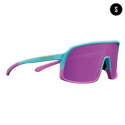 POP EYES Sport Sonnenbrille FRIEDA Mint Pink – leichte Sportbrille für Damen und schmalere Gesichter in seitlicher Ansicht, ideal für Outdoor-Sport