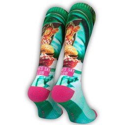 POPTOES ski socks JOHN Après Ski Club – après-ski cotton socks, rear view | on sale