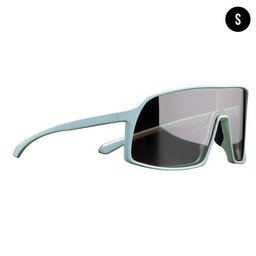 POP EYES Sport Sonnenbrille FRIEDA Miami Mint – leichte Sportbrille für Damen und schmalere Gesichter in seitlicher Ansicht, ideal für Outdoor-Sport