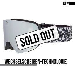 Ski goggles JAMIE Leo Grey Stone – new ski goggles with magnetic interchangeable lens system and silver lens | POP EYES